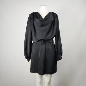 HYFVE Black Long Sleeve Dress